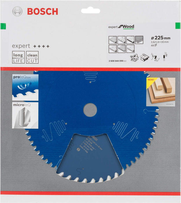 Bosch list kružne testere Expert for Wood 225 x 30 x 2,6 mm, 48 - 2608644090