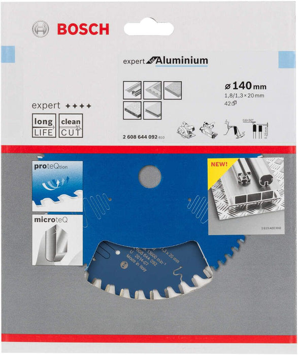 Bosch list kružne testere Expert for Aluminium 140 x 20 x 1,8 mm, 42 - 2608644092
