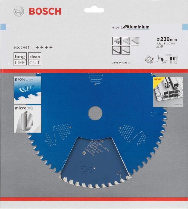 Bosch list kružne testere Expert for Aluminium 230 x 30 x 2,8 mm, 64 - 2608644106