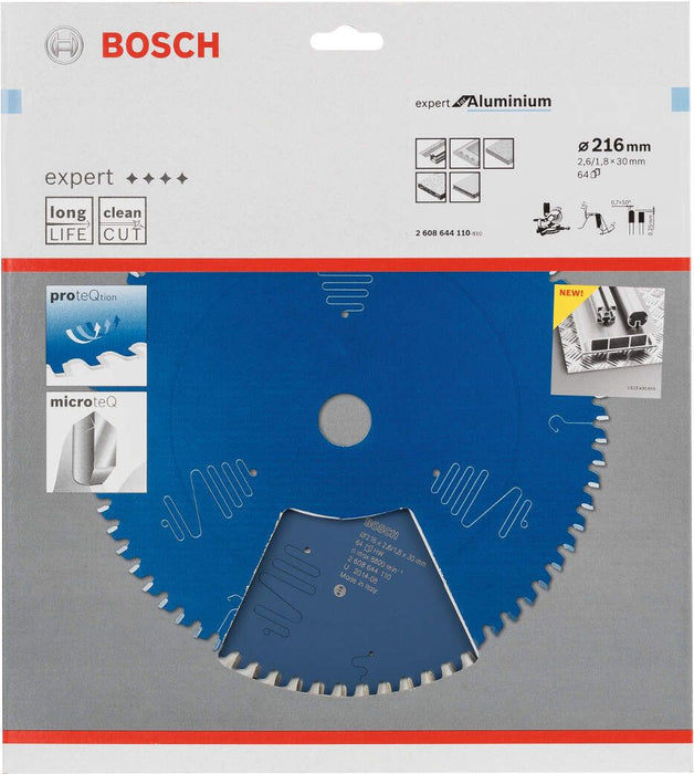Bosch list kružne testere Expert for Aluminium 216 x 30 x 2,6 mm, 64 - 2608644110