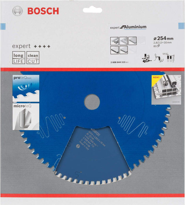 Bosch list kružne testere Expert for Aluminium 254 x 30 x 2,8 mm, 80 - 2608644112