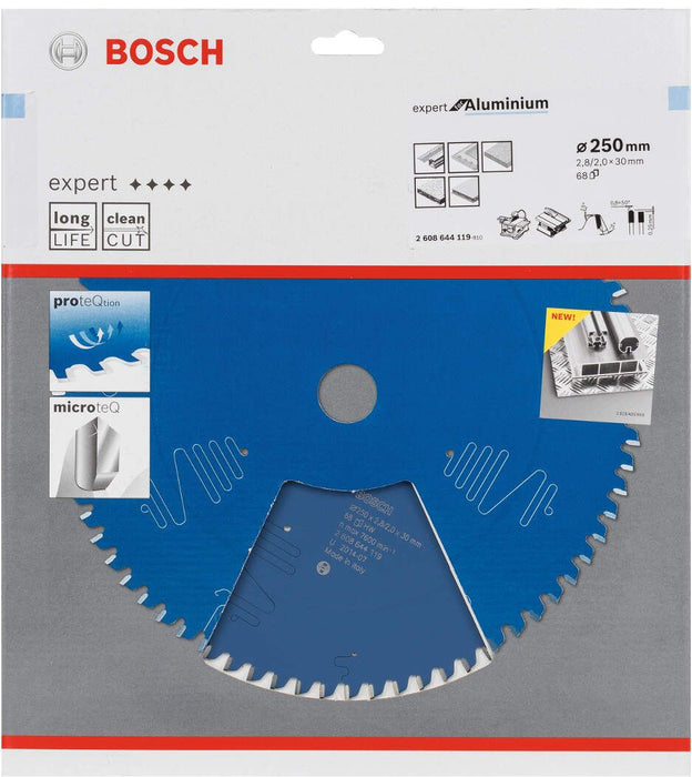 Bosch list kružne testere Expert for Aluminium 250 x 30 x 2,8 mm, 68 - 2608644119