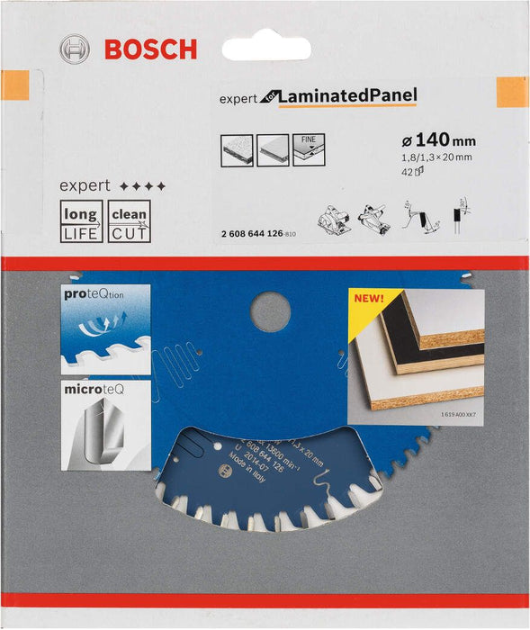 Cirkularna testera za ivericu 140 x 20 x 1,8 mm, 42ATB Bosch (2608644126)