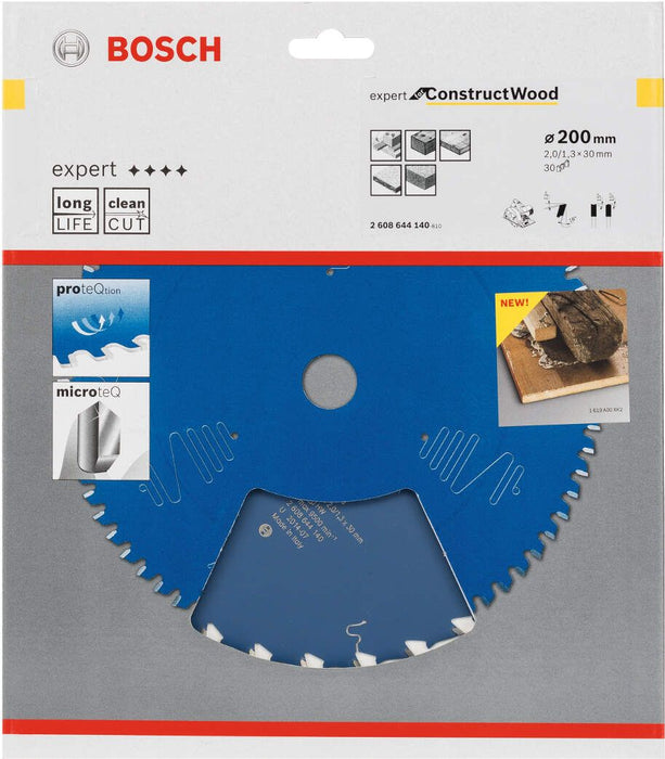 Bosch list kružne testere Expert for Construct Wood 200 x 30 x 2,0 mm, 30 - 2608644140
