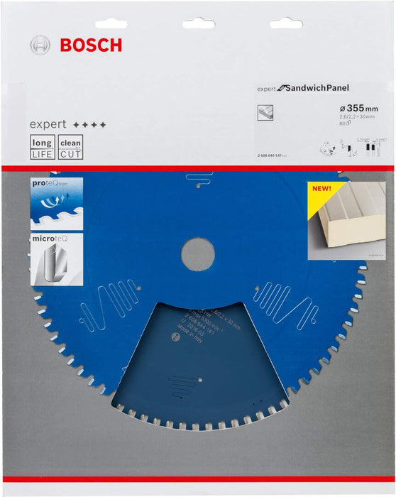 Bosch list kružne testere Expert for Sandwich Panel 355 x 30 x 2,6 mm, 80 [2608644147]