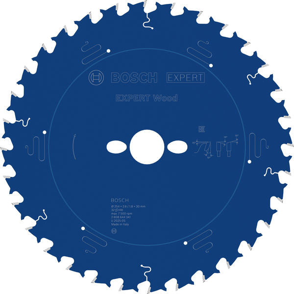 BOSCH EXPERT Wood list kružne testere, 254×2,6/1,8×30 mm, T32 - (2608644341)-SBT Alati Beograd