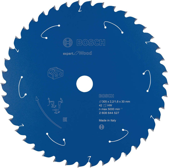 Expert for Wood list kružne testere za akumulatorske testere 305x2,2x30 T42