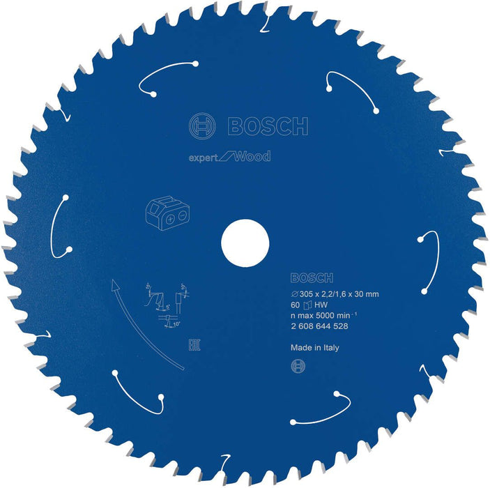 Expert for Wood list kružne testere za akumulatorske testere 305x2,2x30 T60