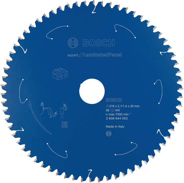 Expert for Laminated Panel list kružne testere za akumulatorske testere 216x2,1x30 T66