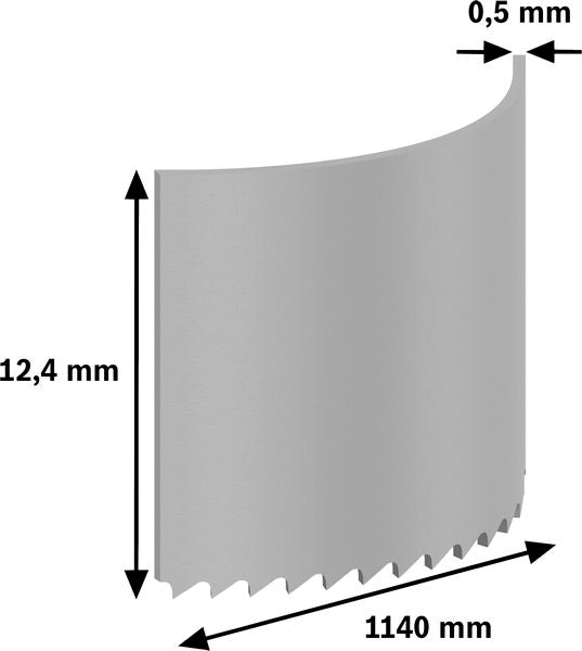 BOSCH PRO CB4424 list trakaste testere, 1140 mm, 2 kom. - List tračne testere CB4424 (2608649005)-SBT Alati Beograd