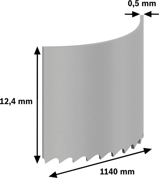 BOSCH PRO CB4418 list trakaste testere, 1140 mm, 2 kom. - List tračne testere CB4418 (2608649006)-SBT Alati Beograd