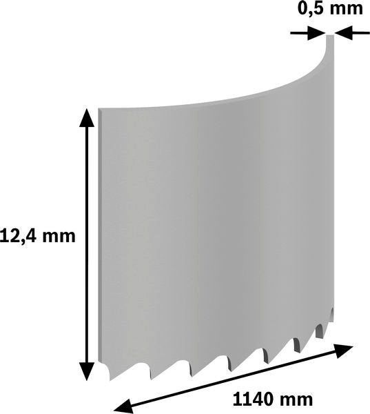 BOSCH PRO CB4414 list trakaste testere, 1140 mm, 2 kom. - List tračne testere CB4414 (2608649007)-SBT Alati Beograd