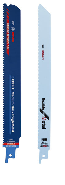 BOSCH 25-piece S 1122 BF + 1 EXPERT Medium-Thick Tough Metal S 1155 HHM Reciprocation Saw Blade Set - Set listova testere RB - 26ER SET (2608653598)-SBT Alati Beograd