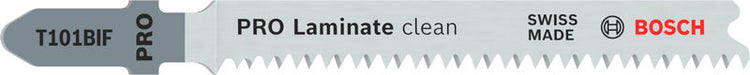 BOSCH PRO Laminate clean T101BIF listovi ubodne testere, 83 mm, 2 kom. - Set listova testere RBP - 2ER T 101 BIF (2608655091)-SBT Alati Beograd