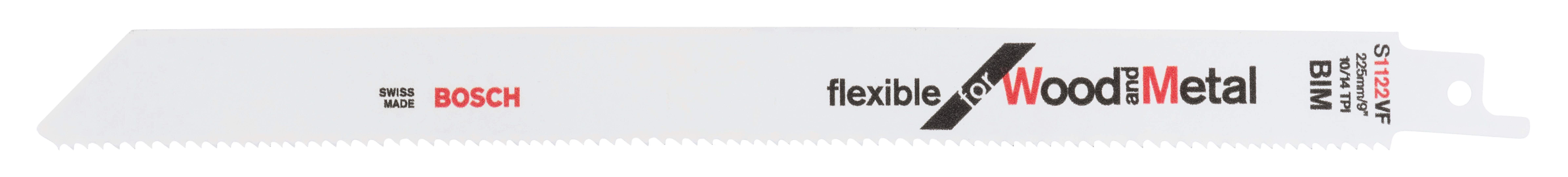 Bosch list univerzalne testere S 1122 VF Flexible for Wood and Metal - pakovanje 25 komada - 2608657559