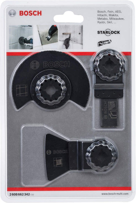 Bosch 3-delni Starlock set za keramičke pločice - 2608662342