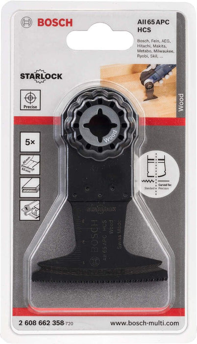 Bosch HCS list testere za uranjanje AII 65 APC Wood 40 x 65 mm - 2608662358