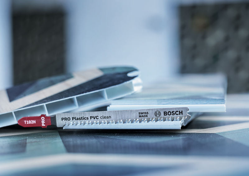 BOSCH PRO Plastics PVC clean T102H list ubodne testere, 100 mm, 3 kom. - Set listova testere RBP- 3ER T 102 H (2608667050)-SBT Alati Beograd