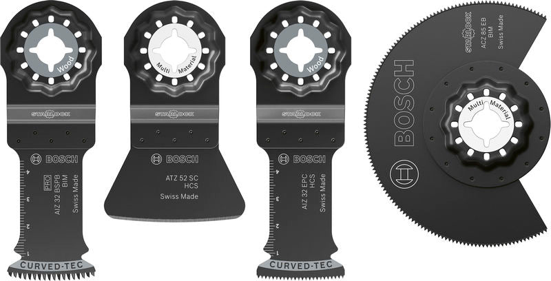BOSCH Set za podne obloge i postavljanje, 4 kom. - Komplet pribora BMX- 4ER SET OMT F&F (2608669089)-SBT Alati Beograd