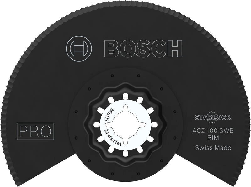 BOSCH PRO ACZ 100 SWB list testere za višenamenski alat, 100 mm - Segment lista testere RB - 1ER ACZ100 SW (2608669123)-SBT Alati Beograd