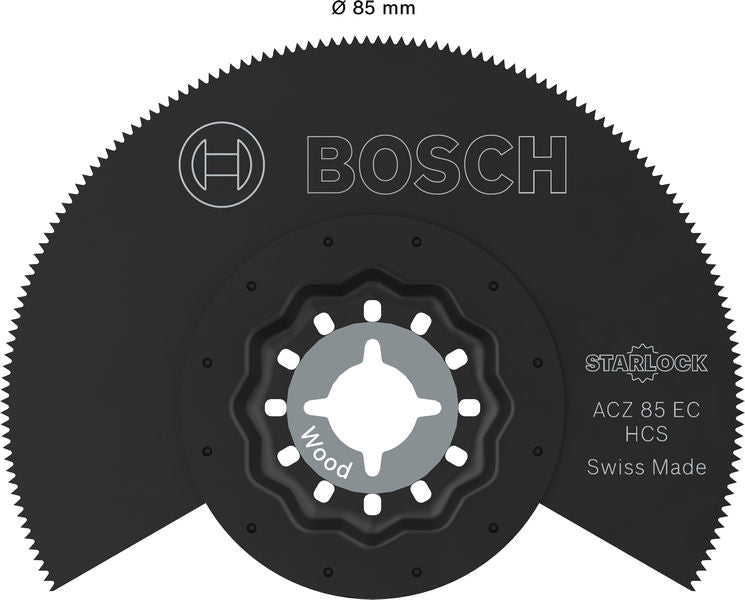 BOSCH List testere za sečenje drveta ACZ 85 EC, Starlock, 85 mm - Segment lista testere RB - 1ER ACZ 85 EC (2608669262)-SBT Alati Beograd