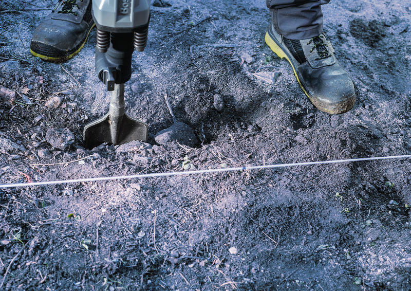 BOSCH PRO HEX 30-4C zaobljeno lopatasto dleto, 135×400 mm - Lopatasto dleto30 šestost.prihvat400x135 (2608690110)-SBT Alati Beograd