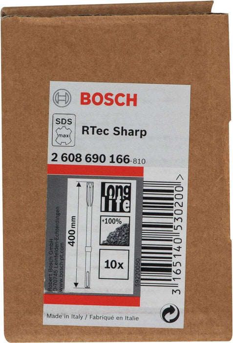 Bosch pljosnato dleto SDS-max RTec Sharp 400 mm - 2608690166