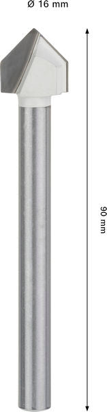 BOSCH CYL-9 Soft Ceramic burgija, 16×90 mm - Burgija za pločice CYL-9 SC 16x90 (2608707353)-SBT Alati Beograd