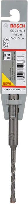 Bosch hamer burgija SDS-plus-3 5,5 x 50 x 110 mm pakovanje od 1 komada - 2608831005