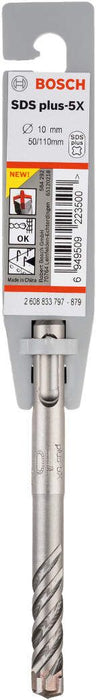 Bosch hamer burgija SDS-plus-5X 10 x 50 x 110 mm pakovanje od 1 komada - 2608833797