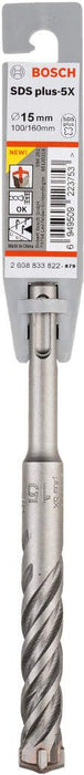 Bosch hamer burgija SDS-plus-5X 15 x 100 x 160 mm pakovanje od 1 komada - 2608833822