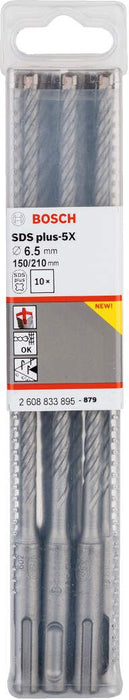 Bosch hamer burgija SDS-plus-5X 6,5 x 150 x 210 mm pakovanje od 10 komada - 2608833895