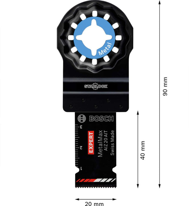 Bosch EXPERT MetalMax AIZ 20 AIT list testere za multifunkcionalne alate od 40x20 mm - 2608900012