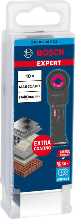 Bosch EXPERT MultiMax MAII 32 APIT list testere za multifunkcionalne alate, 10 delova - 2608900032