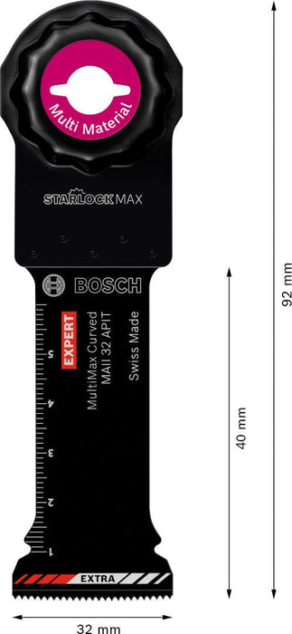 Bosch EXPERT MultiMax MAII 32 APIT list testere za multifunkcionalne alate, 10 delova - 2608900032