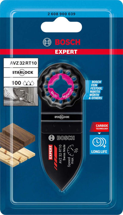 Bosch EXPERT Sanding Finger Fine AVZ 32 RT10 brusna ploča za multifunkcionalne alate od 32x50 mm - 2608900039