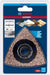 Bosch EXPERT Sanding Plate AVZ 90 RT6 list testere za višenamenske alate od 90 mm - 2608900049