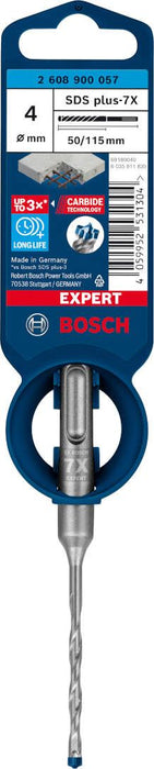 Bosch EXPERT SDS plus-7X burgija za udarne bušilice od 4 x 50 x 115 mm - 2608900057