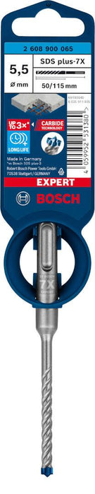 Bosch EXPERT SDS plus-7X burgija za udarne bušilice od 5,5 x 50 x 115 mm - 2608900065