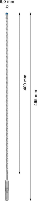 Bosch EXPERT SDS plus-7X burgija za udarne bušilice od 6 x 400 x 465 mm - 2608900076