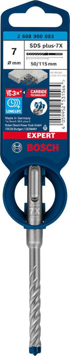 Bosch EXPERT SDS plus-7X burgija za udarne bušilice od 7 x 50 x 115 mm - 2608900083