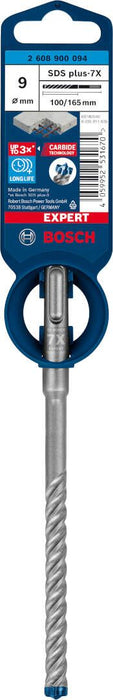 Bosch EXPERT SDS plus-7X burgija za udarne bušilice od 9 x 100 x 165 mm - 2608900094
