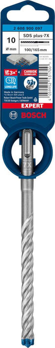 Bosch EXPERT SDS plus-7X burgija za udarne bušilice od 10 x 100 x 165 mm - 2608900097