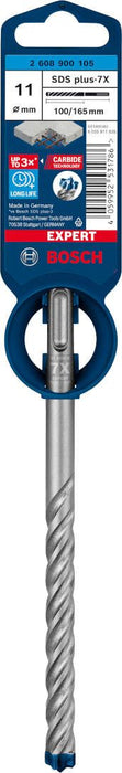 Bosch EXPERT SDS plus-7X burgija za udarne bušilice od 11 x 100 x 165 mm - 2608900105