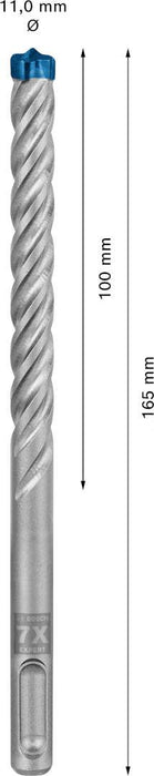 Bosch EXPERT SDS plus-7X burgija za udarne bušilice od 11 x 100 x 165 mm - 2608900105