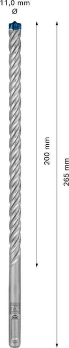 Bosch EXPERT SDS plus-7X burgija za udarne bušilice od 11x200x265 mm - 2608900107