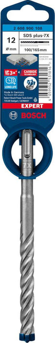 Bosch EXPERT SDS plus-7X burgija za udarne bušilice od 12x100x165 mm - 2608900108