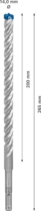 Bosch EXPERT SDS plus-7X burgija za udarne bušilice od 14 x 200 x 265 mm - 2608900121