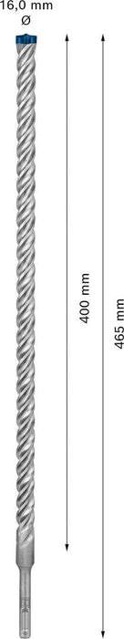 Bosch EXPERT SDS plus-7X burgija za udarne bušilice od 16x400x465 mm - 2608900133
