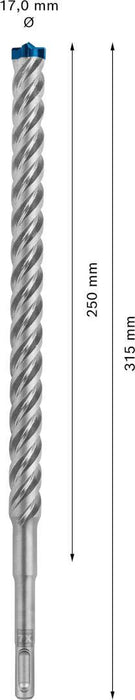 Bosch EXPERT SDS plus-7X burgija za udarne bušilice od 17 x 250 x 315 mm - 2608900137